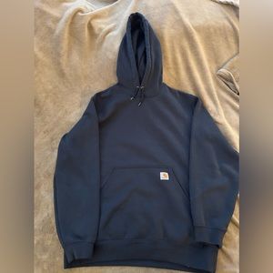 Carhartt Mid-Weight Hoodie Large - Navy